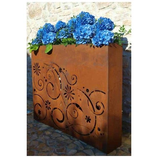 Sichtschutzwände und Paravents Raumteiler Fiori 120cm breit mit Zwischenboden zum bepflanzen Länge 120 cm
Höhe 100 cm
Tiefe 22