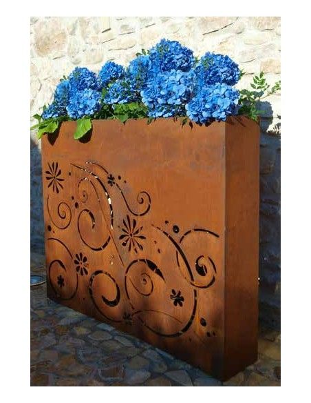 Sichtschutzwände und Paravents Raumteiler Fiori 120cm breit mit Zwischenboden zum bepflanzen Länge 120 cm
Höhe 100 cm
Tiefe 22