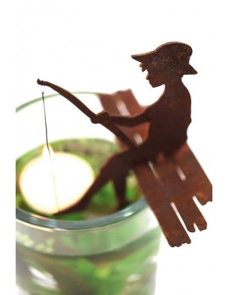 Gartenteich Mini Angler - Finn - 15 cm auf Steg sitzend als Kantenhocker - Rost Angler Gesamthöhe 15 cm,
Tiefe 15 cm
Kleiner A Gartenteich Mini Angler - Finn - 15 cm auf Steg sitzend als Kantenhocker - Rost Angler Gesamthöhe 15 cm,
Tiefe 15 cm
Kleiner A
