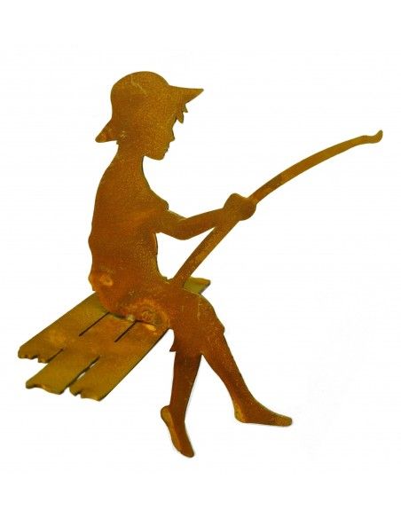Gartenteich Mini Angler - Finn - 15 cm auf Steg sitzend als Kantenhocker - Rost Angler Gesamthöhe 15 cm,
Tiefe 15 cm
Kleiner A Gartenteich Mini Angler - Finn - 15 cm auf Steg sitzend als Kantenhocker - Rost Angler Gesamthöhe 15 cm,
Tiefe 15 cm
Kleiner A
