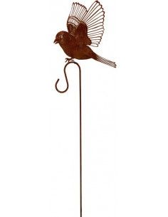 Dompfaff, fliegend auf Curlstab 100cm 2