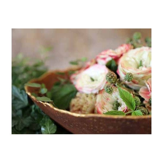 runde Pflanzschalen Ripple Schale mit Goldrand mit kurzem Stab Ø 34cm Ripple Schale mit Goldrand
Ø 34 cm
Goldrand aus Messing