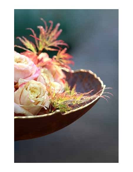 runde Pflanzschalen Ripple Schale mit Goldrand mit kurzem Stab Ø 34cm Ripple Schale mit Goldrand
Ø 34 cm
Goldrand aus Messing