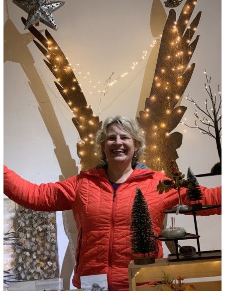 Rost Engelfiguren groß ab 100 cm für den Garten  Engel - Celeste - XXL 300 cm hoch - lebensgroße Engelfigur 
unser größter Edel