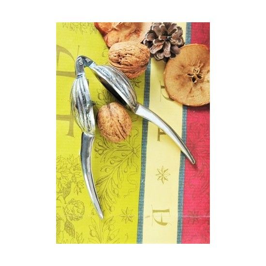 Weihnachtsdeko Nussknacker - Antik Silber - 4 x 15 cm 