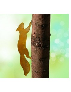 laufendes Eichhörnchen mit Baumspieß Eichhörnchen Direktstecker Eichhörnchen zum 2