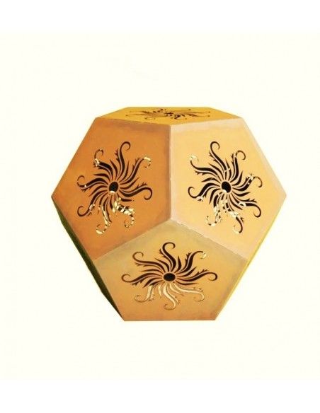 Sonderformen Säulen Sonnenwürfel, 68cm hoch (groß) Formschöner Gartenwüfel mit ausgelaserten Sonnen.
 
Produktdetails:
Höhe: 