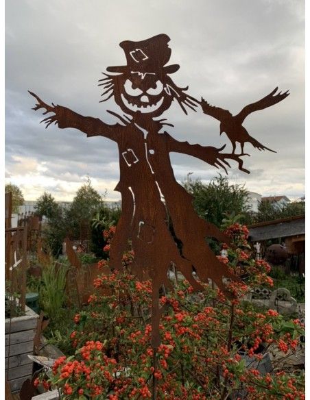 Herbstdeko XL Deko Vogelscheuche 80 cm groß Diese Vogelscheuche ist mit einer Körpergröße von 80 cm Höhe ein richtig großes Deko Herbstdeko XL Deko Vogelscheuche 80 cm groß Diese Vogelscheuche ist mit einer Körpergröße von 80 cm Höhe ein richtig großes Deko