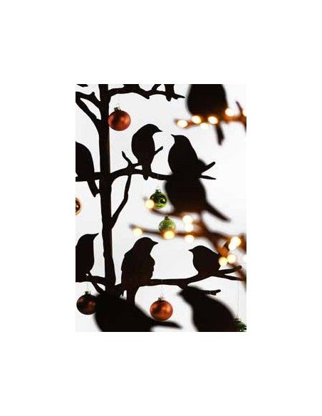 Vogel Deko Deko Baum Metall mit Vögeln - 120 cm hoch 
Höhe 120 cm
hinten mit einem Rohr für Eisenstange oder Platte
