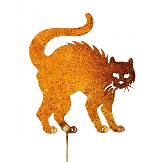 Katzenstecker Stecker Buckelkatze - 15 cm 

Größe ca. 
mit kurzem Stab zum Stecken

