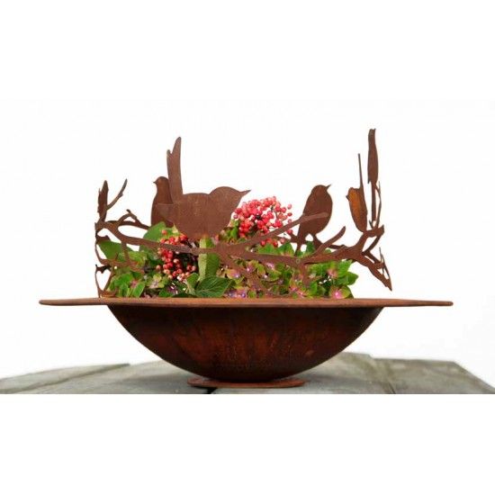 Deko zum Hängen Vögel auf Astring zum Hängen und Stellen,  Durchmesser 45 cm Durchmesser 45 cm
Höhe 20 cm