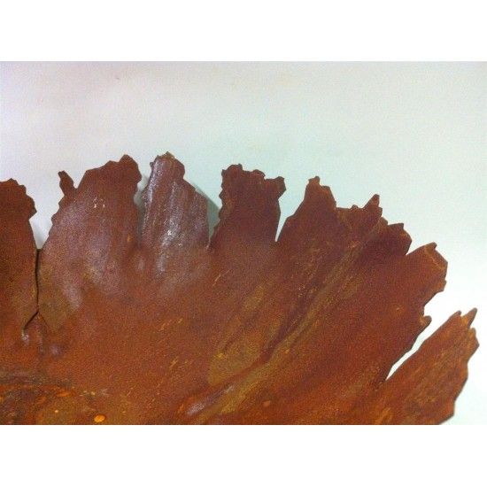 Pflanzgefäße + Schalen + Kronen Dekoschale mit Rissen auf Platte 35 cm Durchmesser Außergewöhnliche Dekoschale die Du bepflanzen