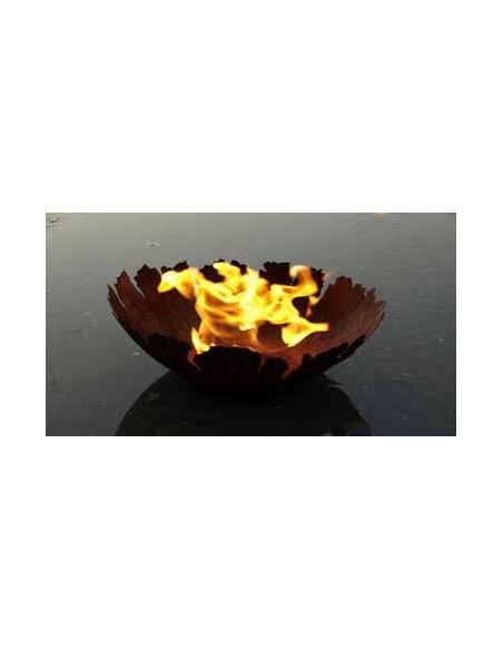 Start Pflanzschale mit Rissen auf Platte  - Blumenschale rustikal - Ø 45 cm 
Rustikale Rost Schale mit Rissen zum Bepflanzen od