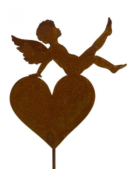 Gartendeko Rost Putte auf Herz sitzend mit Stab - Höhe 120 cm Dies ist eine Engelsputte auf einem Herz sitzend als Stecker
Hö Gartendeko Rost Putte auf Herz sitzend mit Stab - Höhe 120 cm Dies ist eine Engelsputte auf einem Herz sitzend als Stecker
Hö