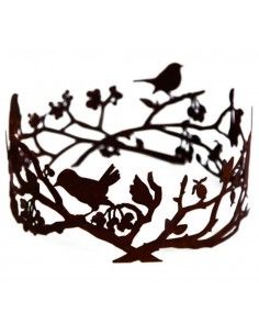 Vogel Deko Vogelring mit Ästen und Beeren Ø 30 cm - Deko Ring für Glasschalen Ø 30 cm
Höhe 15 cm