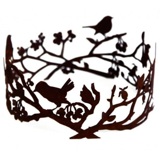 Vogel Deko Vogelring mit Ästen und Beeren Ø 30 cm - Deko Ring für Glasschalen Ø 30 cm
Höhe 15 cm

