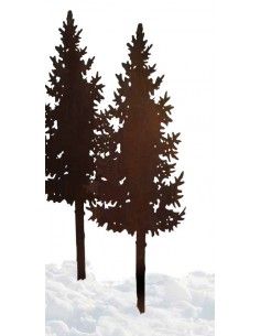 Weihnachtsdeko Nordmanntanne schmal - mit Metallrohr für Stab - Höhe 160 cm - klein Diese "Nordmanntanne schmal" ist die kleiner