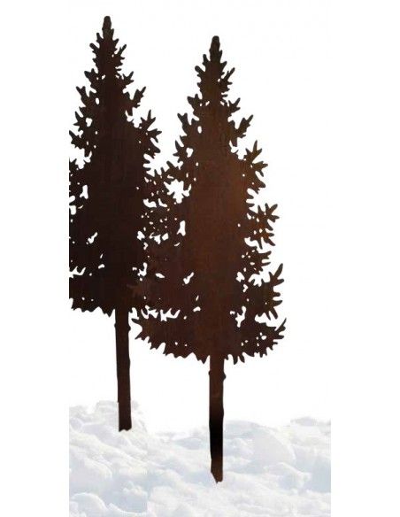 Weihnachtsdeko Nordmanntanne schmal - mit Metallrohr für Stab - Höhe 180 cm - groß Diese "Nordmanntanne schmal" ist die größere 