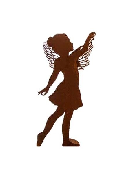 Weihnachtsdeko Schmückender Engel auf Platte - Tina - Höhe 122 cm Dieser schmückende Engel ist gerade zur Weihnachtszeit ein ech