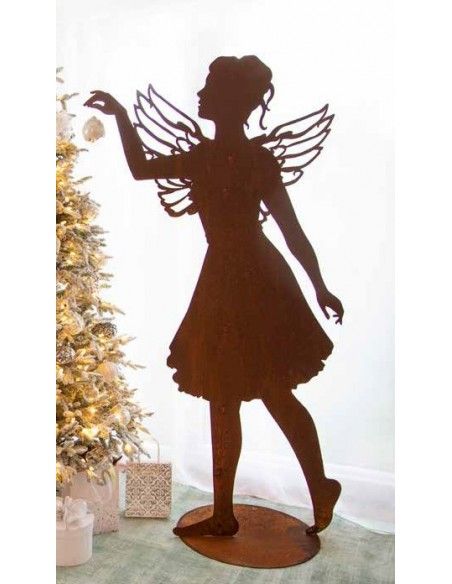 Weihnachtsdeko Schmückender Engel mit Steckverbindung - Claire - Höhe 173 cm Dieser schöne Engel hat eine Steckverbindung angebr