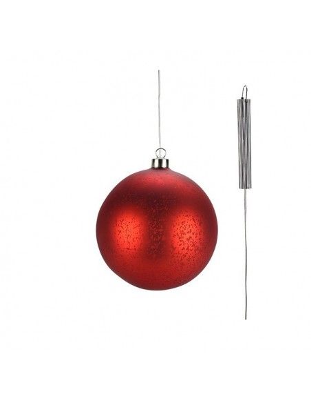 Weihnachtsdeko LED - Glas Kugel - Lucy - 15 cm Ø in Rot (matt) Diese wunderschöne Glaskugel hat eine LED Beleuchtung im inneren 