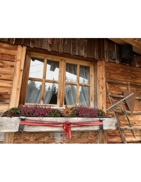 Allgäu Deko Edelrost Edelweiß zum Hängen 25cm breit Maße 25 x 23 cm
inkl. Kordel zum Aufhängen
