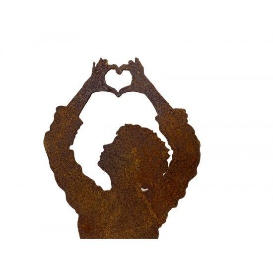 Start Kleine Dani mit - Herz - auf Stab, Höhe 30 cm, Stab ca. 15 cm Kleine Dani mit - Herz - auf Stab
Höhe 30 cm