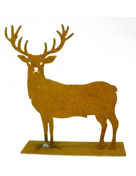 Mini Deko Hirsch als Fensterbank Deko