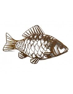 Platte Fisch perfekt für die maritime Dekoration 