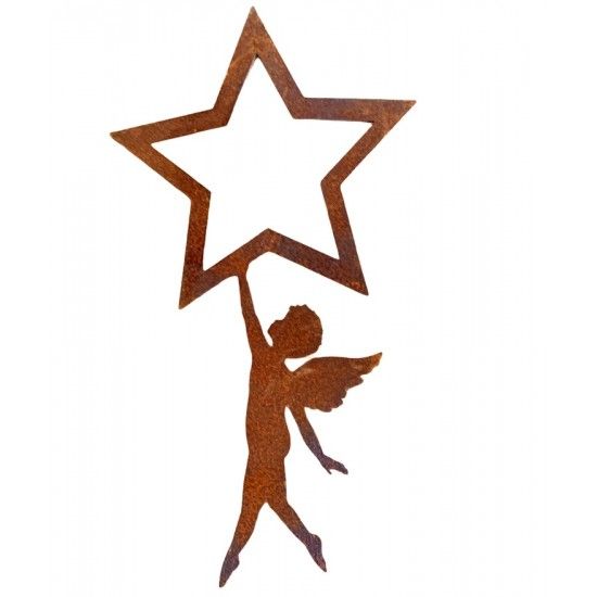 Deko zum Hängen Engelsfigur Putte unter offenem Stern zum Hängen - Höhe 45 cm - groß Engelchen zum Hängen (groß)

Höhe 45 cm
