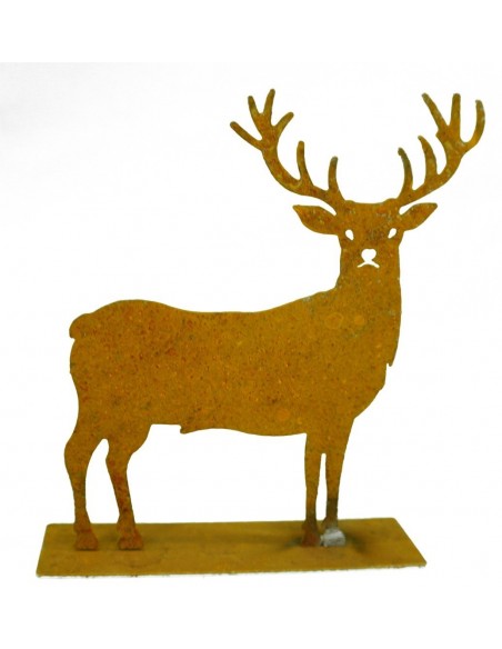 Fensterbank Deko Hirsch