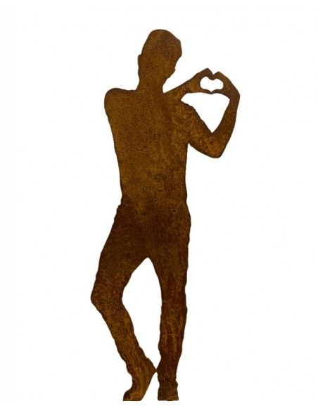 Start Figur - Tom Hände formen ein Herz - auf Standplatte - Höhe 28 cm Kleiner Tom mit - Herz - auf Platte
 Start Figur - Tom Hände formen ein Herz - auf Standplatte - Höhe 28 cm Kleiner Tom mit - Herz - auf Platte