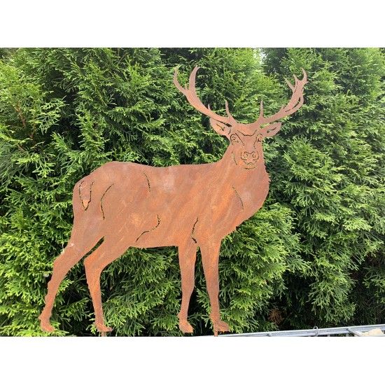 Holz Antilope 3-50cm Breite Basteln Deko 