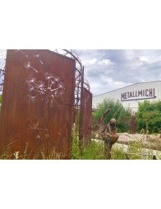 Sichtschutz garten rost im Sichtschutzwand aus