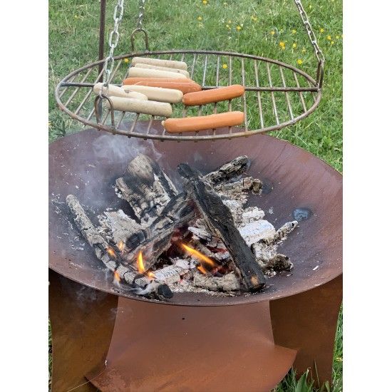 Neuheiten decoratio Dreibeingrill - Höhe 190 cm - mit Grillrost Ø 40 cm 
Höhe 190 cm
Durchmesser Grill 40 cm
unbehandelt
pas