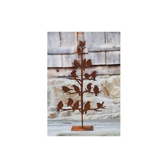 Vogel Deko kleiner Vogelbaum zum Stellen 65 cm hoch 
Frühling, Sommer, Herbst und Winter: Dieser Vogelbaum bietet für deine Dek