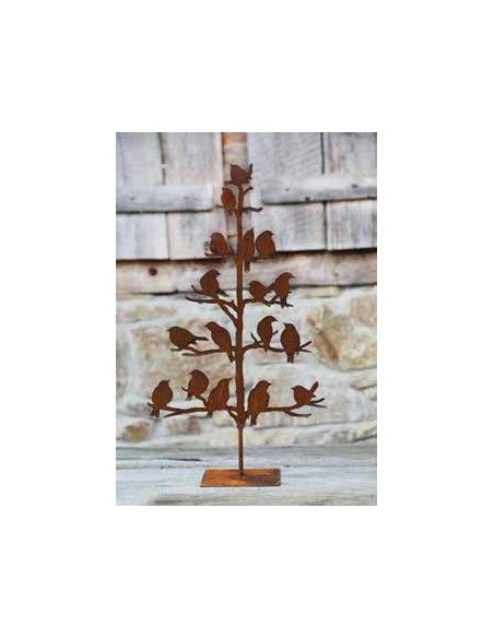 Vogel Deko kleiner Vogelbaum zum Stellen 65 cm hoch 
Frühling, Sommer, Herbst und Winter: Dieser Vogelbaum bietet für deine Dek