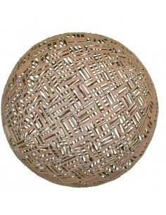 40 cm Kugeln Kugel - Coureges - Durchmesser 45cm, edelrost 
Aussergewöhnliche Kugel aus hunderten einzelner Rundeisenstäbe zu