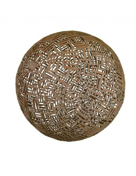 Deko Kugeln Kugel - Coureges - Durchmesser 70 cm, aus hunderten kurzen Eisenstäben zusammengeschweist 
Aussergewöhnliche Kugel 