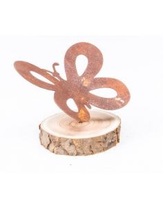 Tiere mit Baumspieß Metallsatz Schmetterling als Baumstecker, zum Einschrauben in Holz, Höhe 11 cm Höhe 11 cm
Breite 13 cm
kan