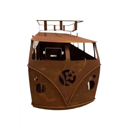 Start VW Bulli 80 cm breit - Gartendeko Fahrzeug 
Breite 80 cm
Höhe 40 cm
Breite 35 cm

