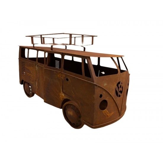 Start VW Bulli 80 cm breit - Gartendeko Fahrzeug 
Breite 80 cm
Höhe 40 cm
Breite 35 cm
