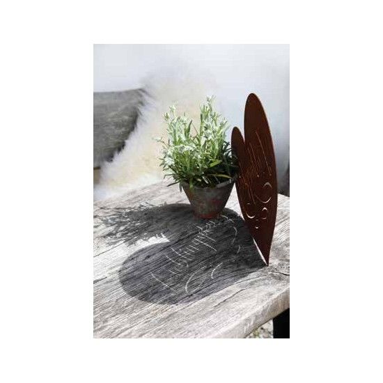 Lieblingsplatz Schilder und Schriftzug Lieblingsplatz Herz zum Hängen, Höhe 34 cm, Breite 45 cm Lieblingsplatz Herz zum Hängen
