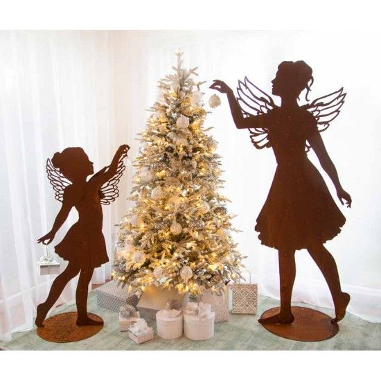 Weihnachtsdeko Schmückender Engel mit Steckverbindung - Claire - Höhe 173 cm Dieser schöne Engel hat eine Steckverbindung angebr