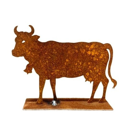 Allgäu Deko Deko Kuh Mini 12 cm lang niedliche Deko kuh aus Metall für deine Tischdeko im Alpenstil.
Allgäu Deko mit Kühen ist 