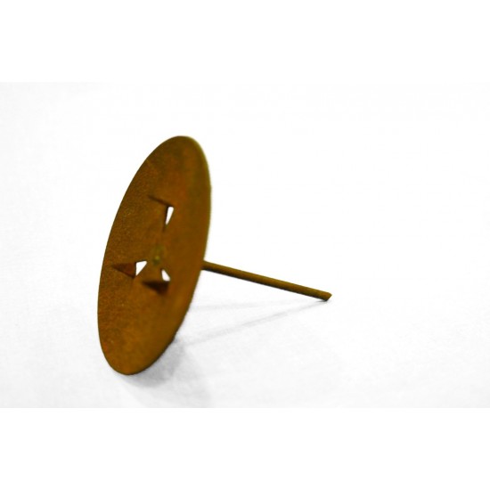 Kerzenteller Ø 6,5 cm ideal als Adventskranz Kerzenhalter Metall Kerzenteller