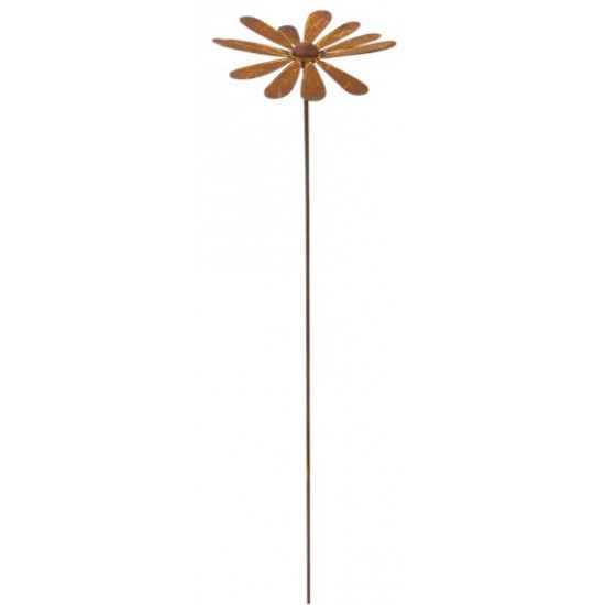 Blumenstecker Deko Margerite Ø 16 cm mit Kugel - Blumen für den Garten und Frühlingsdeko Zauberhafte Deko für Ihren Garten!
Ø 1
