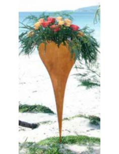 Start Deko Herz zum Bepflanzen als Gartenstecker -  Höhe 80 cm 
Höhe Herz 80 cm
angeschweißter Stab ca. 30 - 35 cm
Breite 30