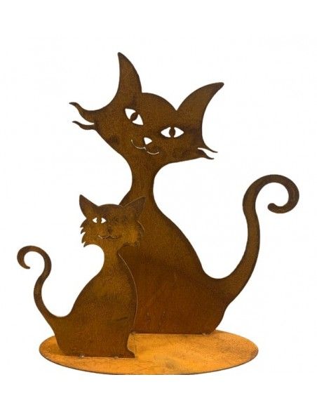 Deko Katzen und Mäuse Figur Katzenfamilie - 30 cm hoch - Katzenmutter mit Katzenkind 
wie eien ägyptische Katze schaut die Mama Deko Katzen und Mäuse Figur Katzenfamilie - 30 cm hoch - Katzenmutter mit Katzenkind 
wie eien ägyptische Katze schaut die Mama