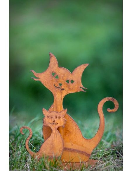 Deko Katzen und Mäuse Figur Katzenfamilie - 30 cm hoch - Katzenmutter mit Katzenkind 
wie eien ägyptische Katze schaut die Mama Deko Katzen und Mäuse Figur Katzenfamilie - 30 cm hoch - Katzenmutter mit Katzenkind 
wie eien ägyptische Katze schaut die Mama